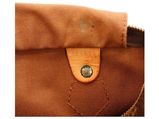 Louis Vuitton Speedy 30 Monogram Canvas Castaño Monograma - vista 8