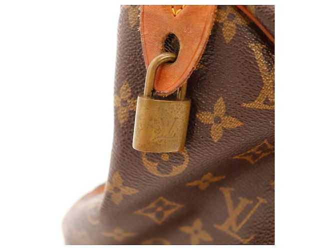 Louis Vuitton Speedy 30 Monogram Canvas Marrone Monogramma - vista 11