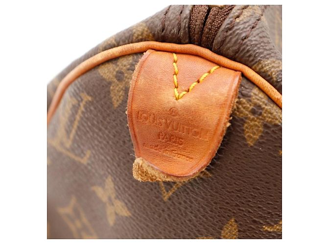 Louis Vuitton Speedy 30 Monogram Canvas Marrone Monogramma - vista 12