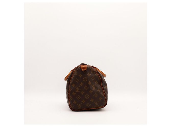 Louis Vuitton Speedy 30 Monogram Canvas Marrone Monogramma - vista 5