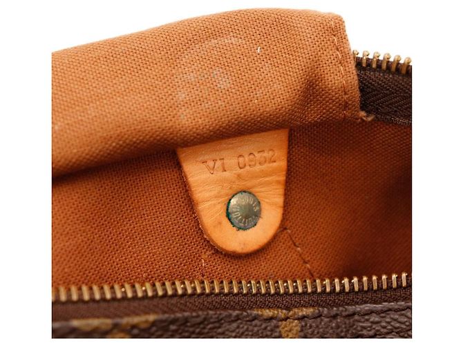 Louis Vuitton Speedy 30 Monogram Canvas Marrone Monogramma - vista 8