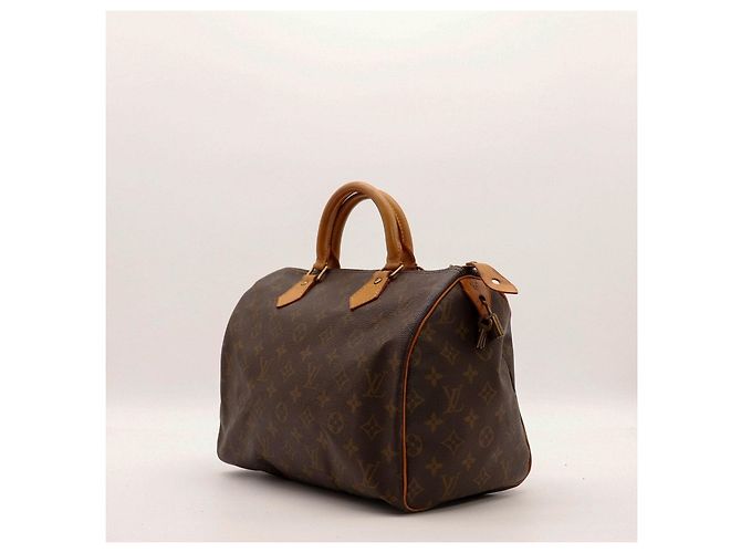 Louis Vuitton Speedy 30 Monogram Canvas Marrone Monogramma - vista 2