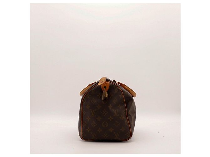 Louis Vuitton Speedy 30 Monogram Canvas Marrone Monogramma - vista 3