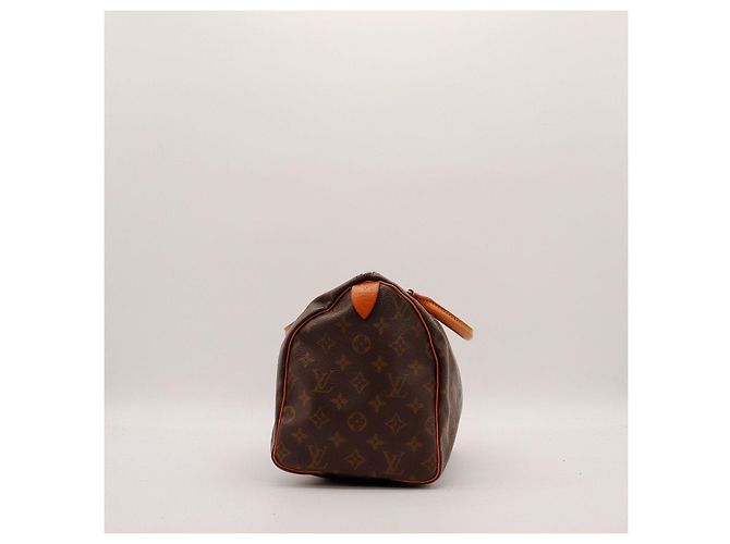 Louis Vuitton Speedy 30 Monogram Canvas Marrone Monogramma - vista 5