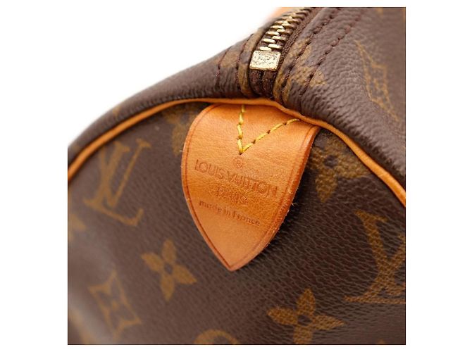 Louis Vuitton Speedy 30 Monogram Canvas Marrone - vista 10