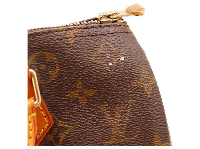 Louis Vuitton Speedy 30 Monogram Canvas Marrone - vista 12