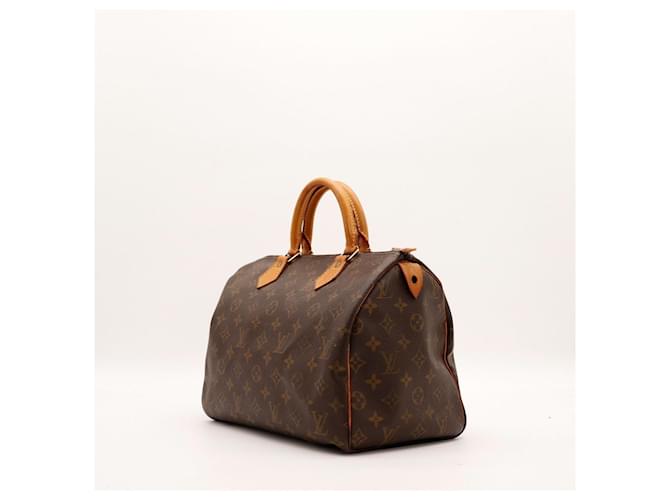 Louis Vuitton Speedy 30 Monogram Canvas Marrone - vista 2