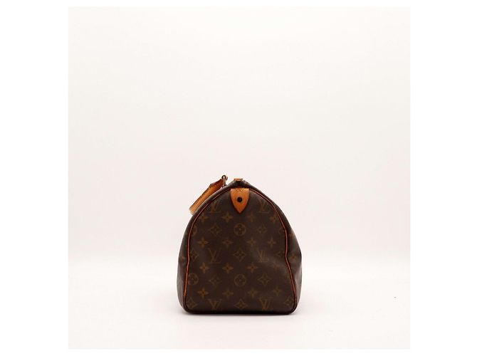 Louis Vuitton Speedy 30 Monogram Canvas Marrone - vista 3