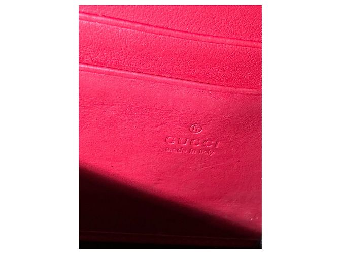 Gucci Dionysus Portafoglio con Catena GG Supreme Grigio Monogramma - vista 12