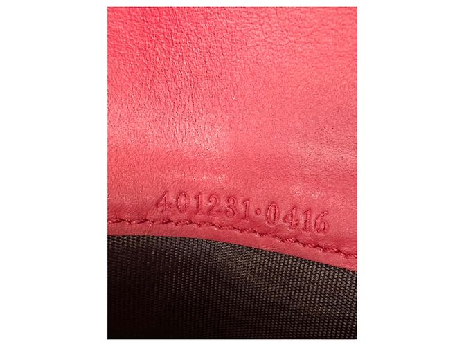 Gucci Dionysus Portafoglio con Catena GG Supreme Grigio Monogramma - vista 13