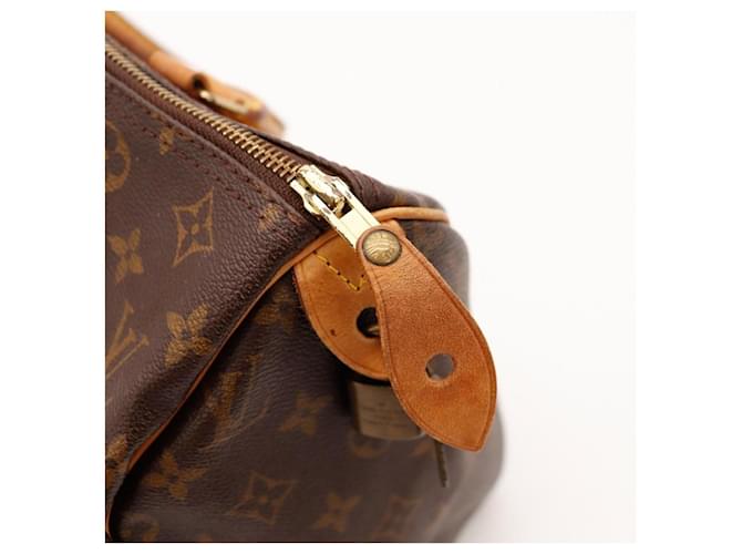 Louis Vuitton Speedy 30 Monogram Canvas Marrone Monogramma - vista 10