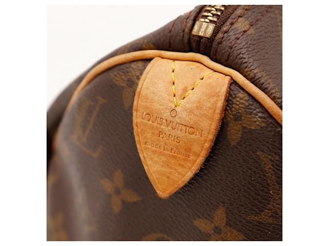 Louis Vuitton Speedy 30 Monogram Canvas Marrone Monogramma - vista 11