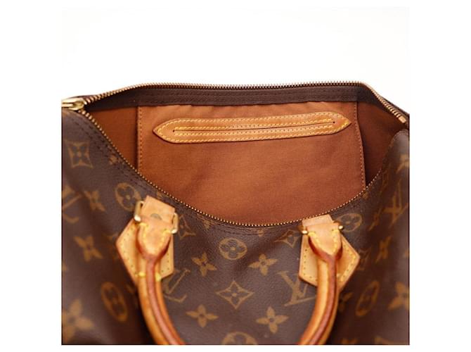 Louis Vuitton Speedy 30 Monogram Canvas Marrone Monogramma - vista 7