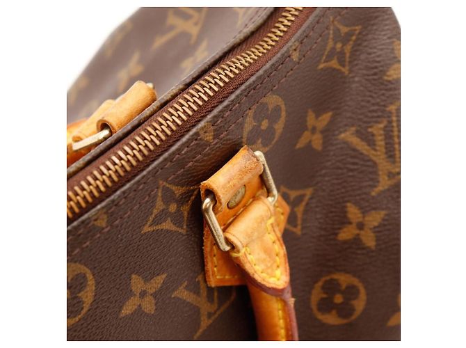 Louis Vuitton Speedy 30 Monogram Canvas Marrone Monogramma - vista 10