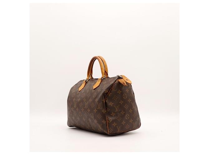 Louis Vuitton Speedy 30 Monogram Canvas Marrone Monogramma - vista 2