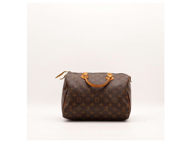 Louis Vuitton Speedy 30 Monogram Canvas Marrone Monogramma - vista 4