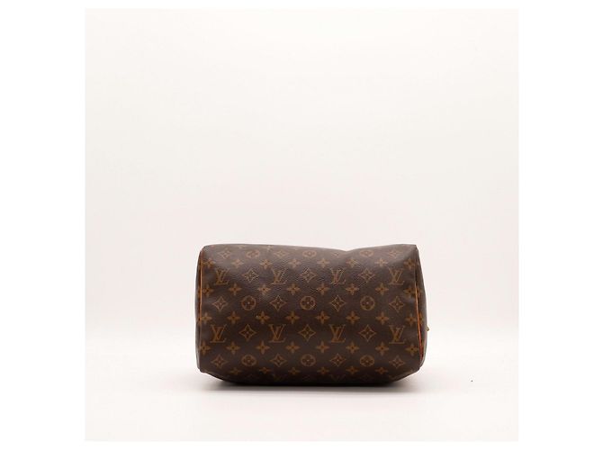 Louis Vuitton Speedy 30 Monogram Canvas Marrone Monogramma - vista 6