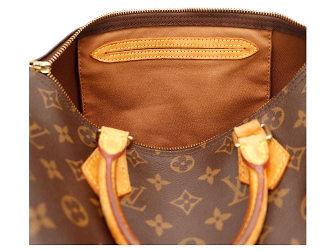 Louis Vuitton Speedy 30 Monogram Canvas Marrone Monogramma - vista 7