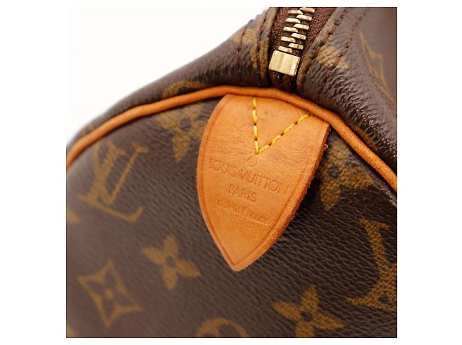 Louis Vuitton Speedy 30 Monogram Canvas Marron Monogramme - vue 10