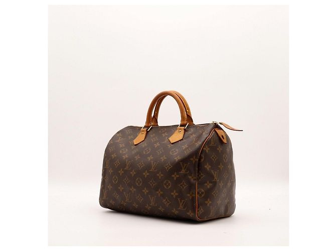 Louis Vuitton Speedy 30 Monogram Canvas Marron Monogramme - vue 2