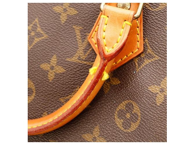 Louis Vuitton Speedy 30 Monogram Canvas Marrone Monogramma - vista 10