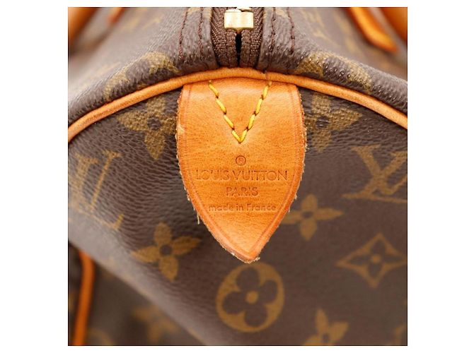 Louis Vuitton Speedy 30 Monogram Canvas Marrone Monogramma - vista 11