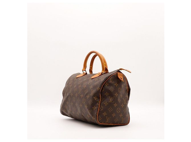 Louis Vuitton Speedy 30 Monogram Canvas Marrone Monogramma - vista 2