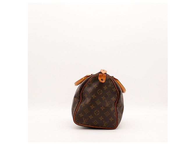Louis Vuitton Speedy 30 Monogram Canvas Marrone Monogramma - vista 3