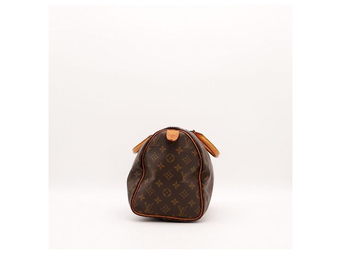 Louis Vuitton Speedy 30 Monogram Canvas Marrone Monogramma - vista 5