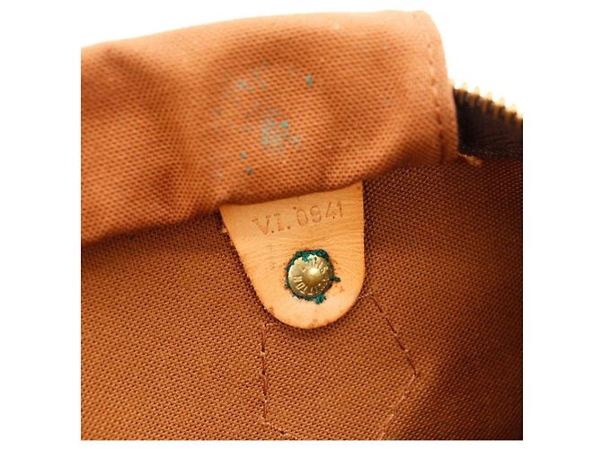 Louis Vuitton Speedy 30 Monogram Canvas Marrone Monogramma - vista 8
