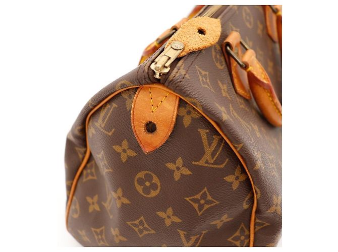 Louis Vuitton Speedy 30 Monogram Canvas Handtasche Braun - Ansicht 10