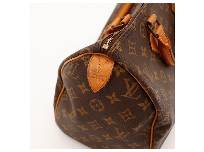 Louis Vuitton Speedy 30 Monogram Canvas Handtasche Braun - Ansicht 12