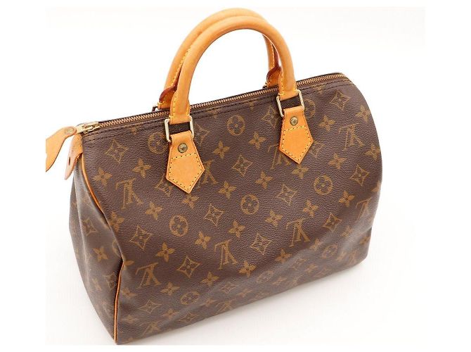 Louis Vuitton Speedy 30 Monogram Canvas Handtasche Braun Monogramm - Ansicht 11