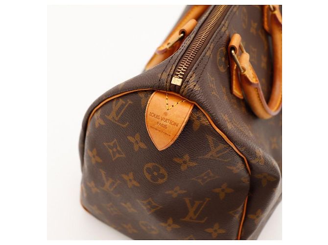 Louis Vuitton Speedy 30 Monogram Canvas Handtasche Braun Monogramm - Ansicht 12