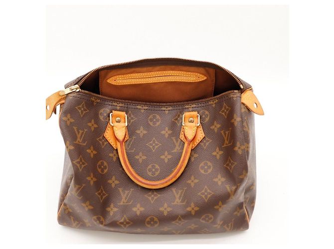 Louis Vuitton Speedy 30 Monogram Canvas Handtasche Braun Monogramm - Ansicht 7