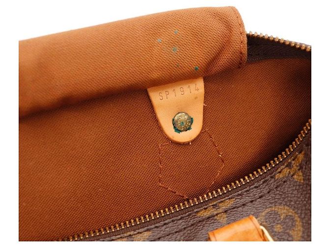 Louis Vuitton Speedy 30 Monogram Canvas Handtasche Braun Monogramm - Ansicht 8