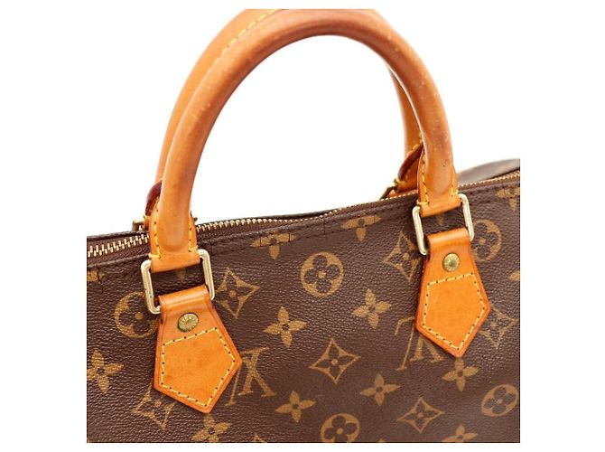 Louis Vuitton Speedy 30 Monogram Canvas Marrone Monogramma - vista 12