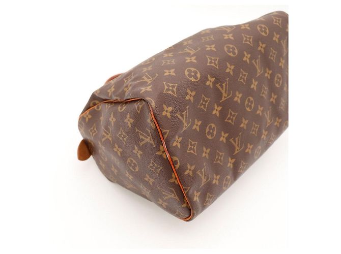 Louis Vuitton Speedy 30 Monogram Canvas Marrone Monogramma - vista 14