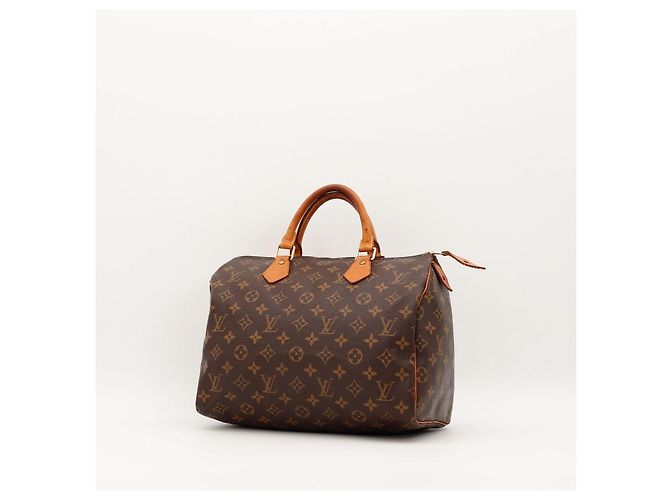 Louis Vuitton Speedy 30 Monogram Canvas Marrone Monogramma - vista 2