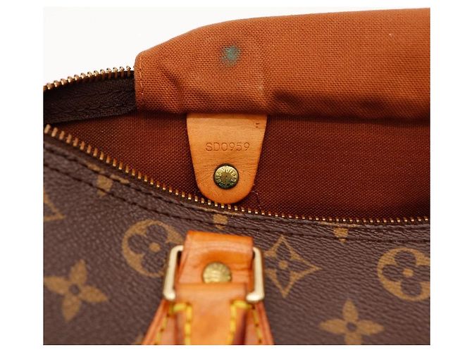 Louis Vuitton Speedy 30 Monogram Canvas Marrone Monogramma - vista 8