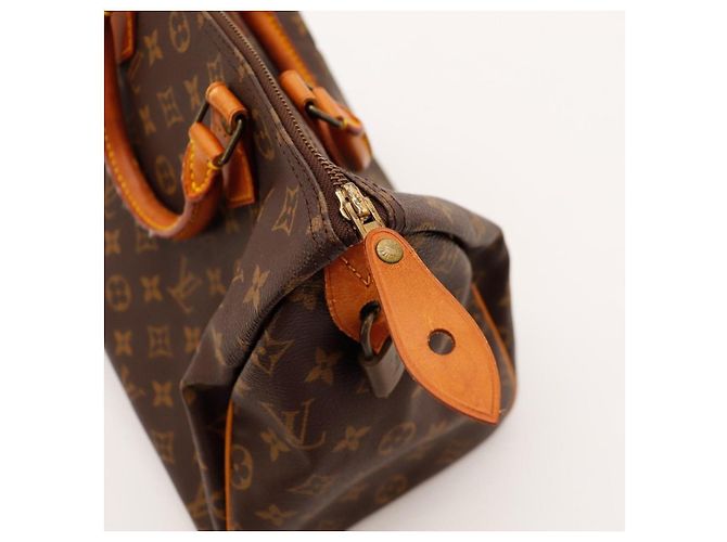 Louis Vuitton Speedy 30 Monogram Canvas Marrone Monogramma - vista 10
