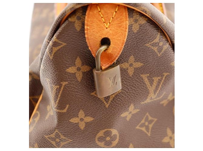 Louis Vuitton Speedy 30 Monogram Canvas Marrone Monogramma - vista 11