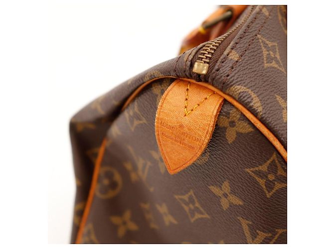 Louis Vuitton Speedy 30 Monogram Canvas Marrone Monogramma - vista 12