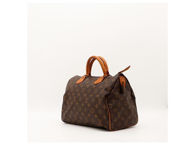 Louis Vuitton Speedy 30 Monogram Canvas Marrone Monogramma - vista 2