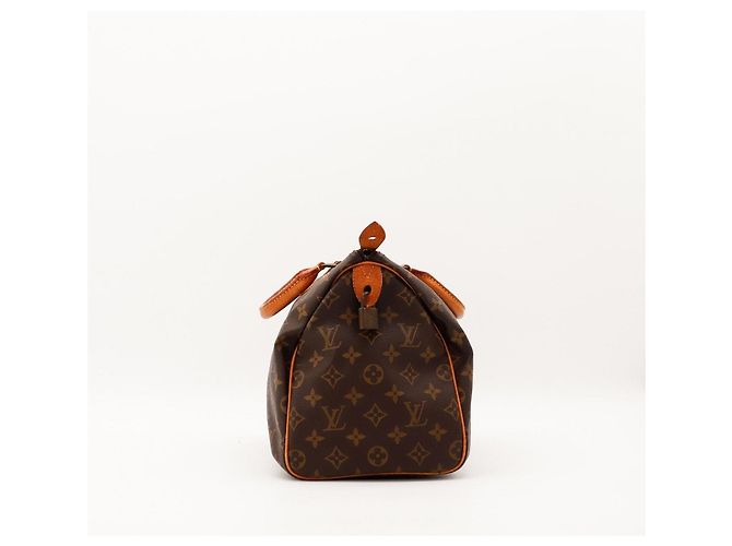Louis Vuitton Speedy 30 Monogram Canvas Marrone Monogramma - vista 3