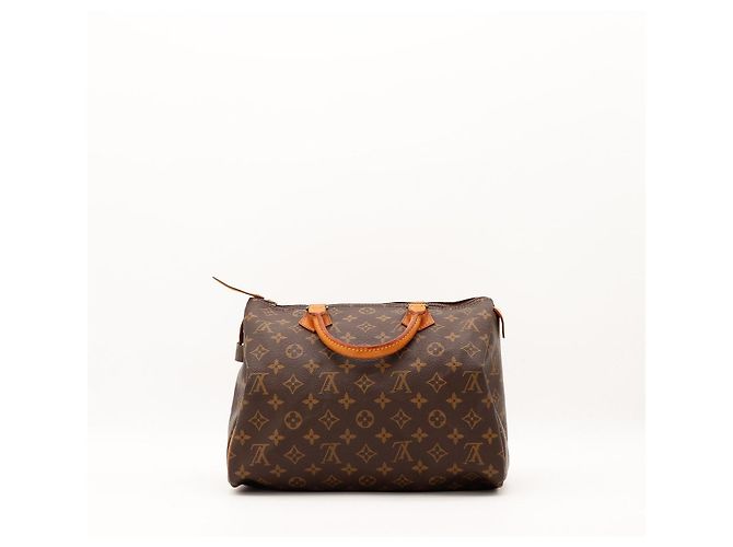Louis Vuitton Speedy 30 Monogram Canvas Marrone Monogramma - vista 4