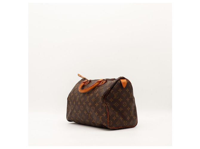 Louis Vuitton Speedy 30 Monogram Canvas Marrone Monogramma - vista 5