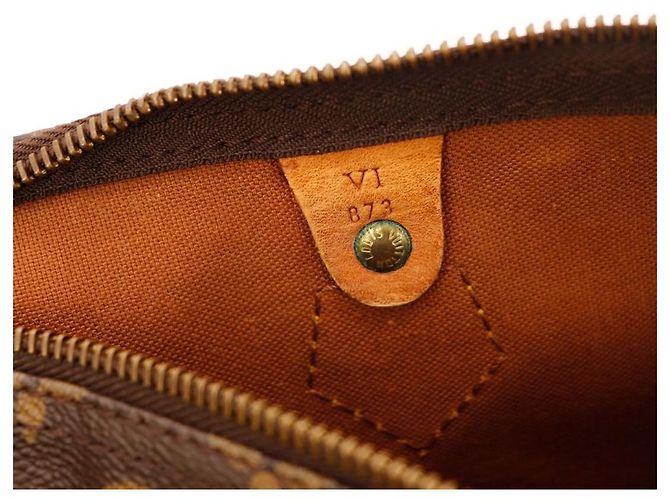 Louis Vuitton Speedy 30 Monogram Canvas Marrone Monogramma - vista 9