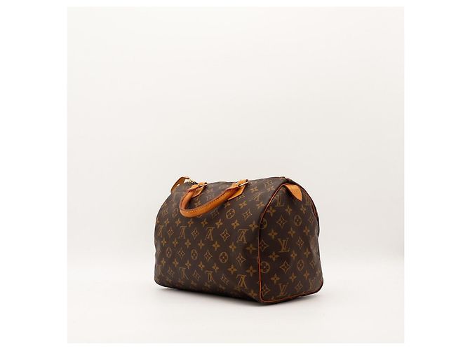 Louis Vuitton Speedy 30 Monogram Canvas Marrone Monogramma - vista 5