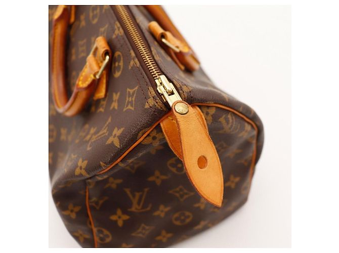 Louis Vuitton Speedy 30 Monogram Canvas Marrone Monogramma - vista 8